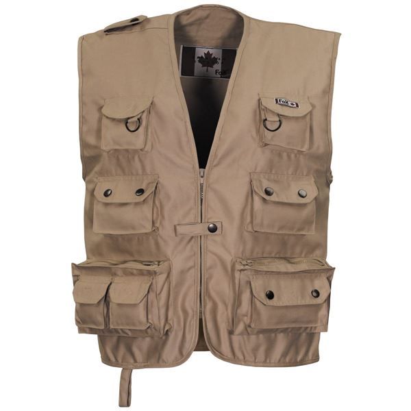 Picture of Canadian Outdoor Vest Khaki